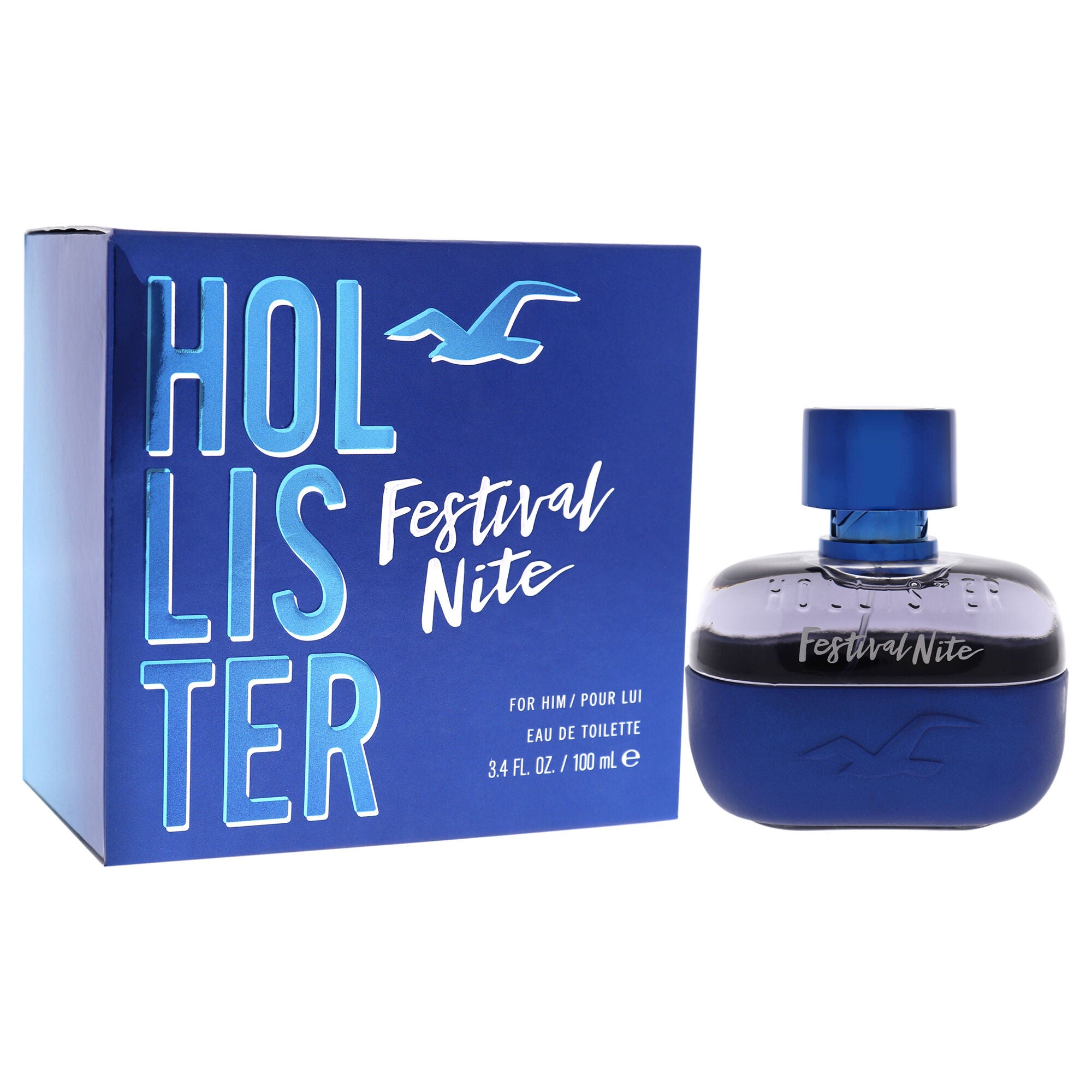 Festival Nite by Hollister for Men - 3.4 oz EDT Spray, See Description, alternate image number 1