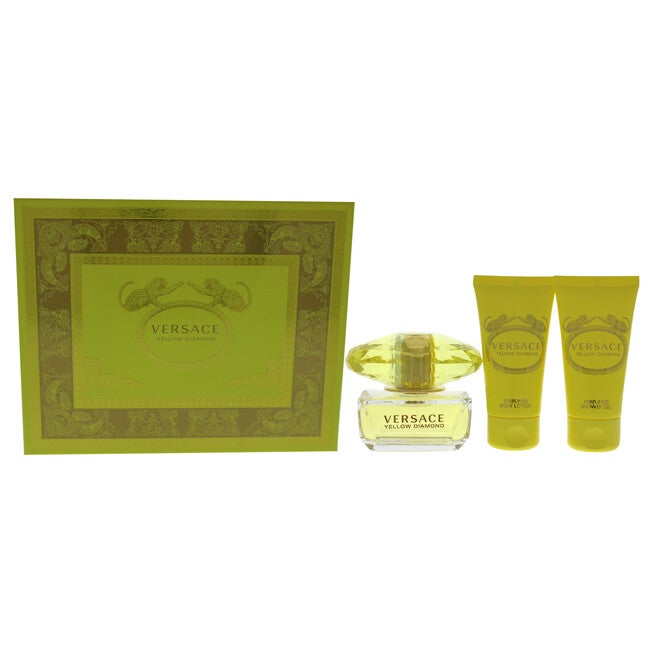 Versace Yellow Diamond by Versace for Women - 3 Pc Gift Set 1.7oz EDT Spray, 1.7oz Perfumed Shower Gel, 1.7oz Perfumed Body Lotion, , alternate image number 5