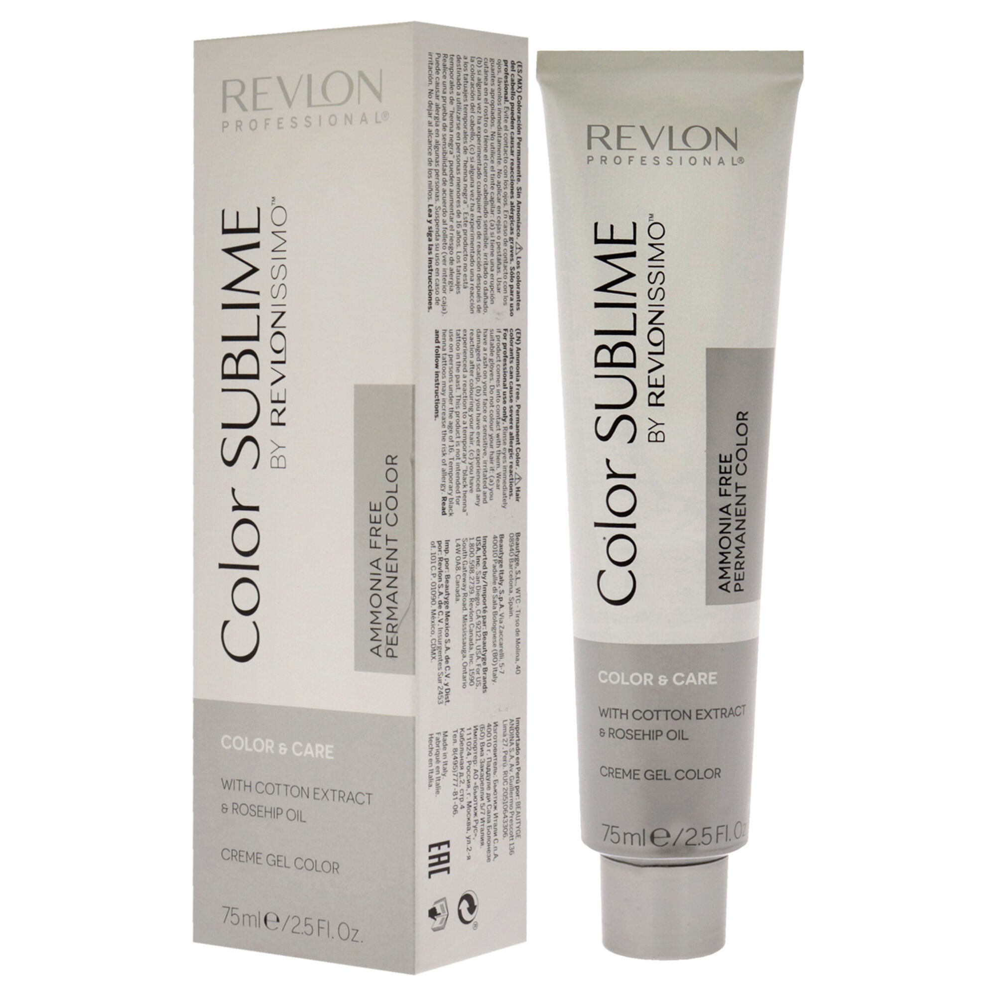 Revlonissimo Color Sublime - 6.64 Coppery Red by Revlon for Unisex - 2.5 oz Hair Color, See Description, alternate image number 3