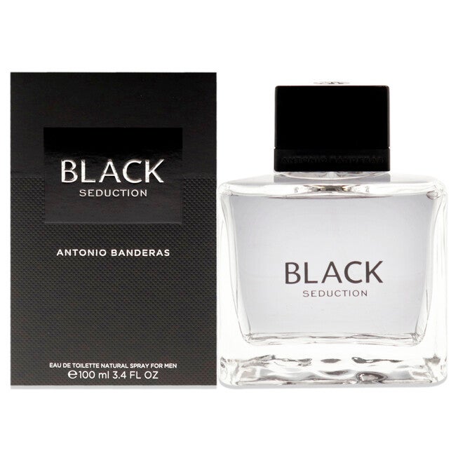 Seduction In Black by Antonio Banderas for Men - 3.4 oz EDT Spray, NA, hi-res image number null