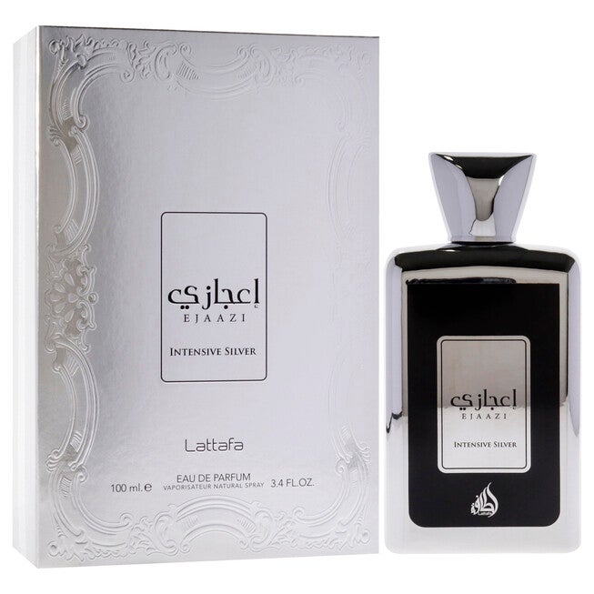 Ejaazi Intensive Silver by Lattafa for Men - 3.4 oz EDP Spray, NA, alternate image number null