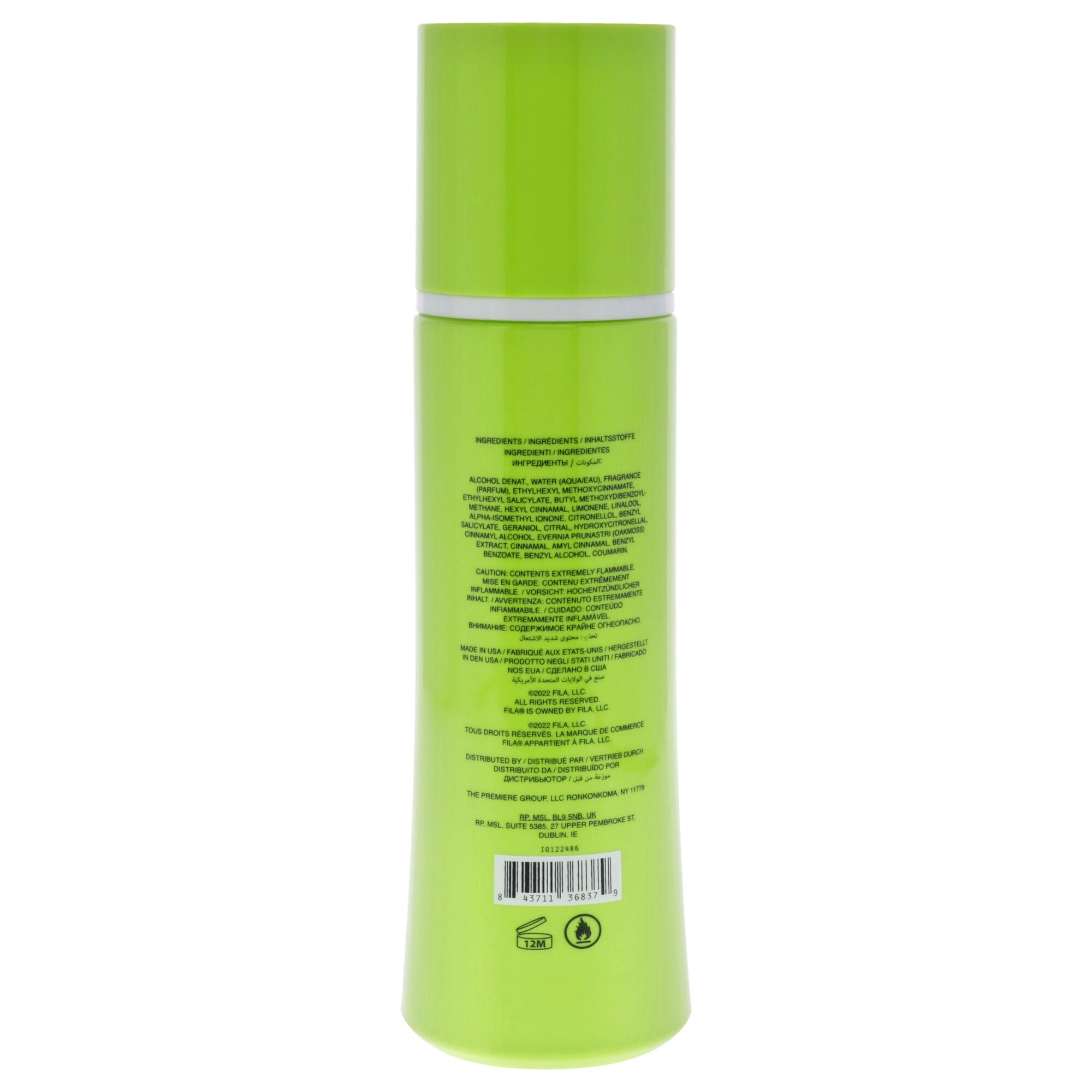 Fila Fresh Green by Fila for Men - 8.4 oz Body Spray, See Description, alternate image number 1