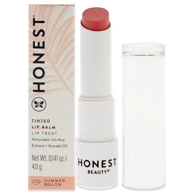 Tinted Lip Balm - Summer Melon by Honest for Women - 0.141 oz Lip Balm, NA, hi-res image number null