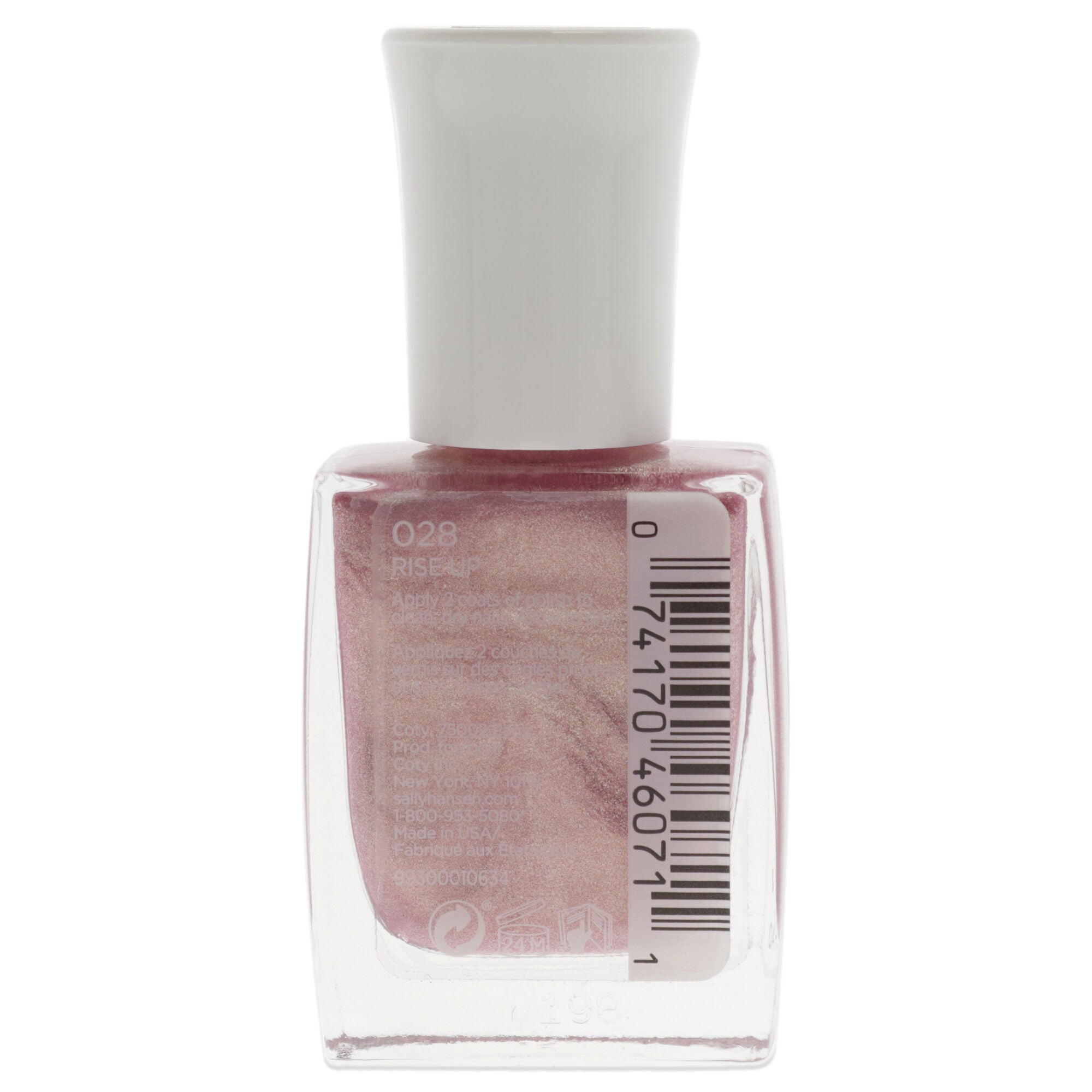 Mega Strength Nail Color - 028 Rise Up by Sally Hansen for Women - 0.4 oz Nail Polish, See Description, alternate image number 1