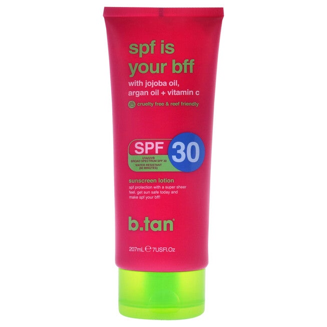 Spf Is Your Bff Sunscreen Lotion SPF 30 by B.Tan for Unisex - 7 oz Sunscreen, See Description, hi-res image number 0