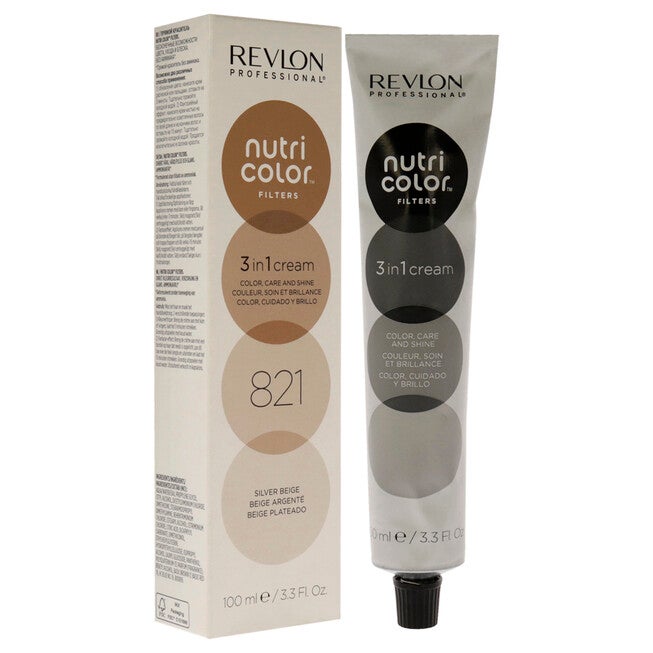 Nutri Color Cream - 821 Silver Beige by Revlon for Unisex - 3.3 oz Hair Color, , alternate image number null