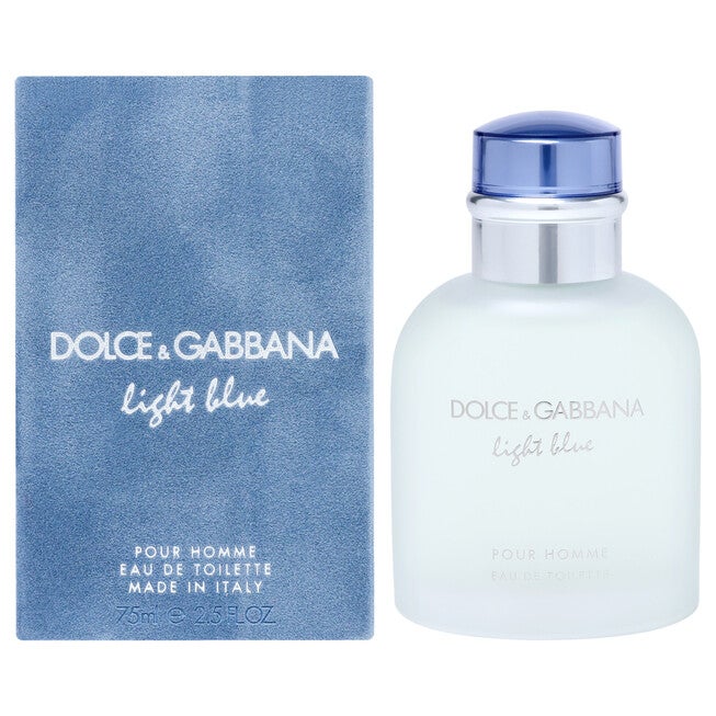 Light Blue by Dolce and Gabbana for Men - 2.5 oz EDT Spray, See Description, hi-res image number 0