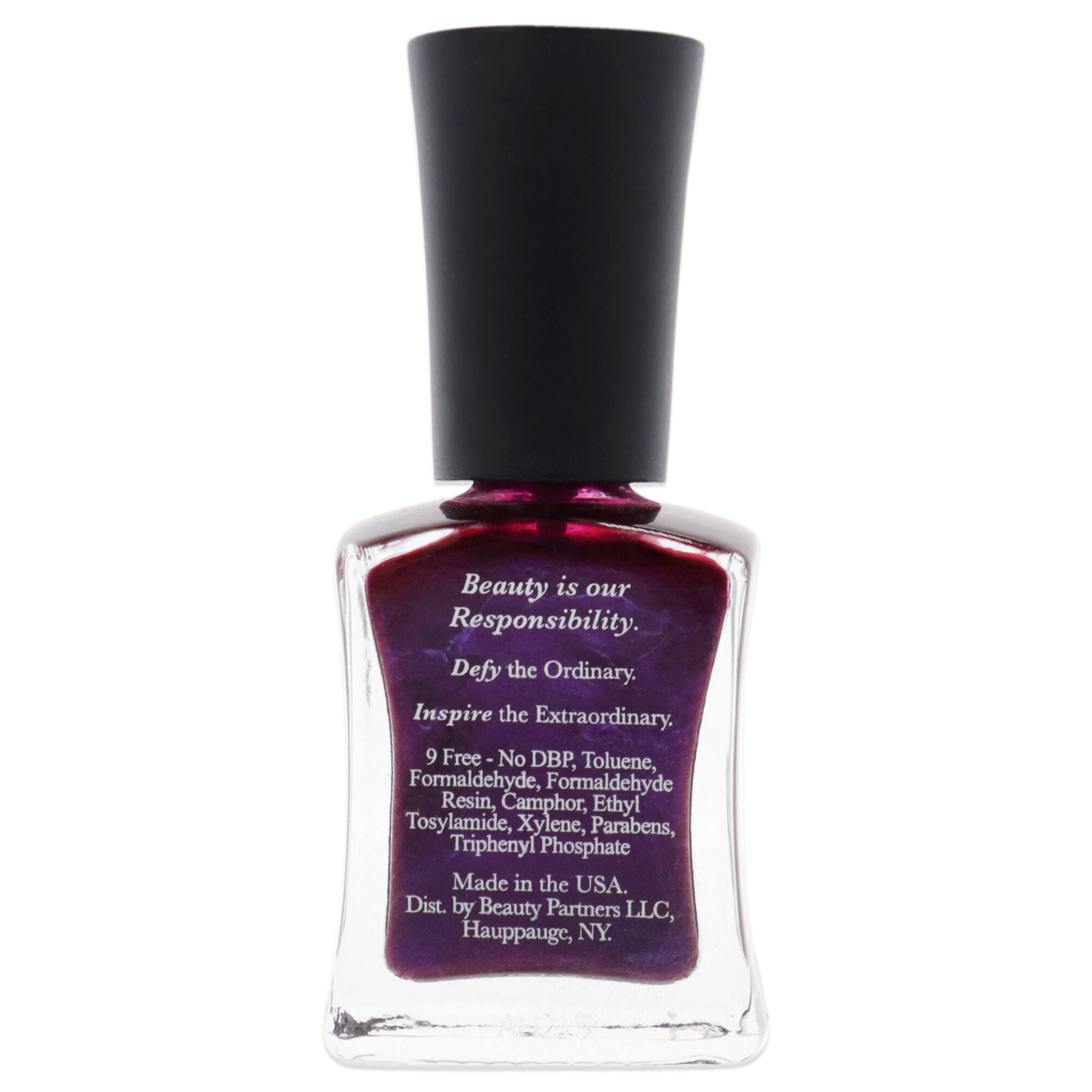 Wear Resistant Nail Lacquer - 187 Viewing Party by Defy and Inspire for Women - 0.5 oz Nail Polish, Red, alternate image number 1