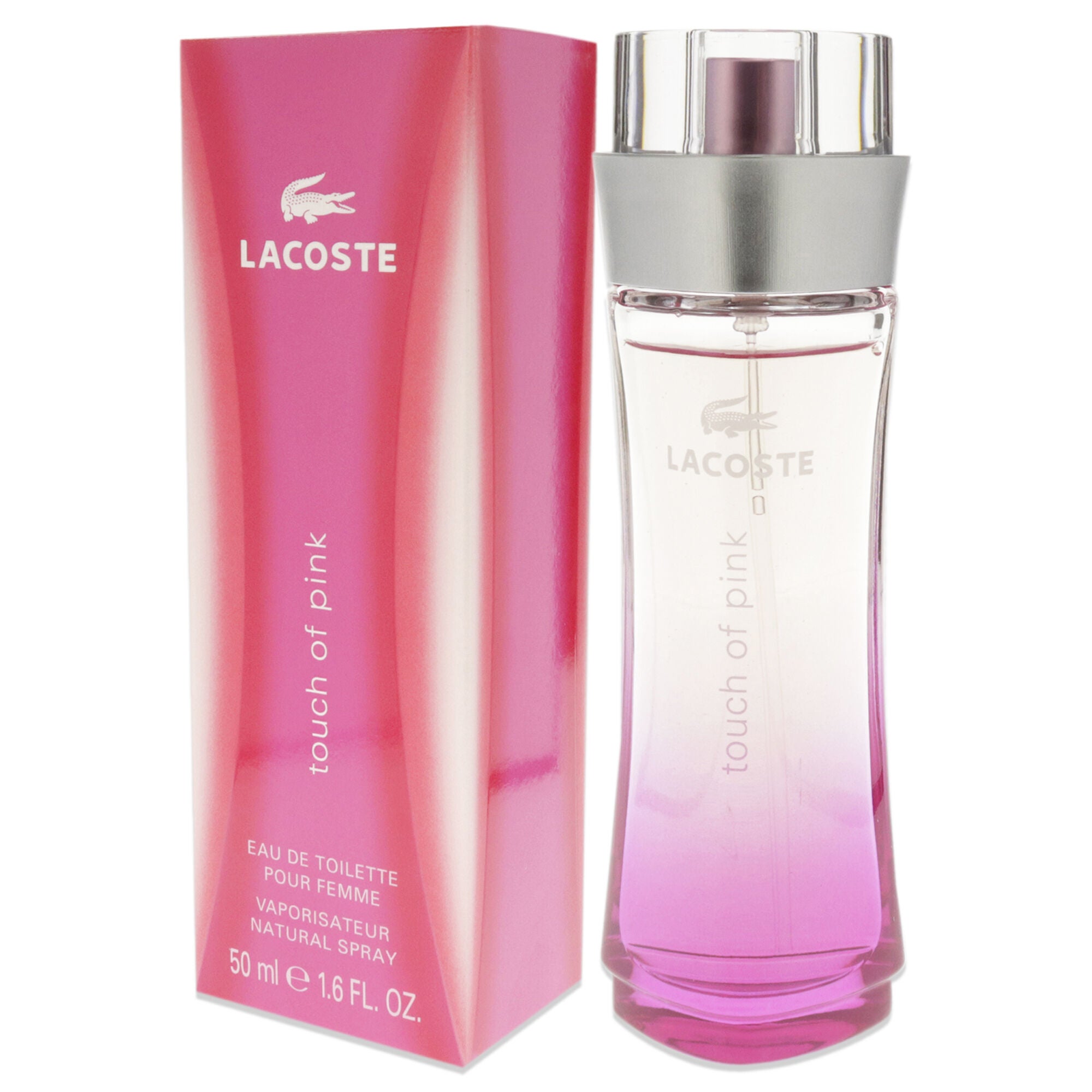 Touch of Pink by Lacoste for Women - 1.6 oz EDT Spray, See Description, alternate image number 3