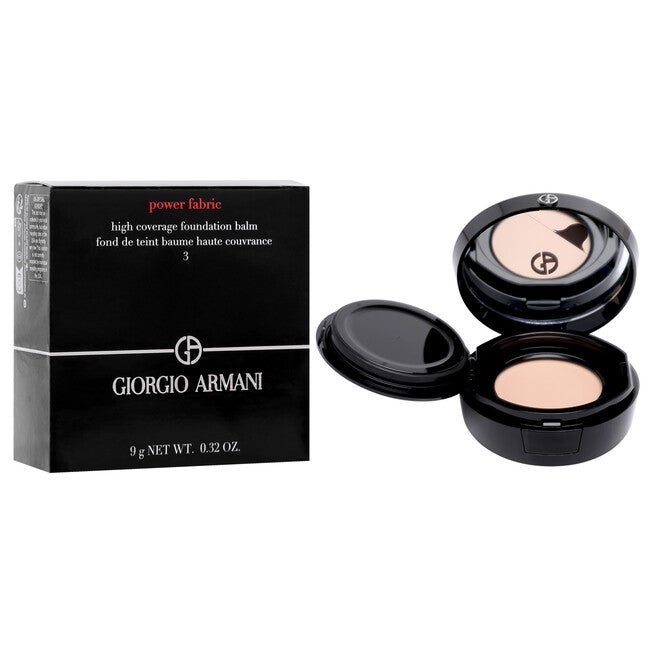 Power Fabric High Coverage Foundation Balm - 03 Light by Giorgio Armani for Women - 0.32 oz Foundation, NA, alternate image number null