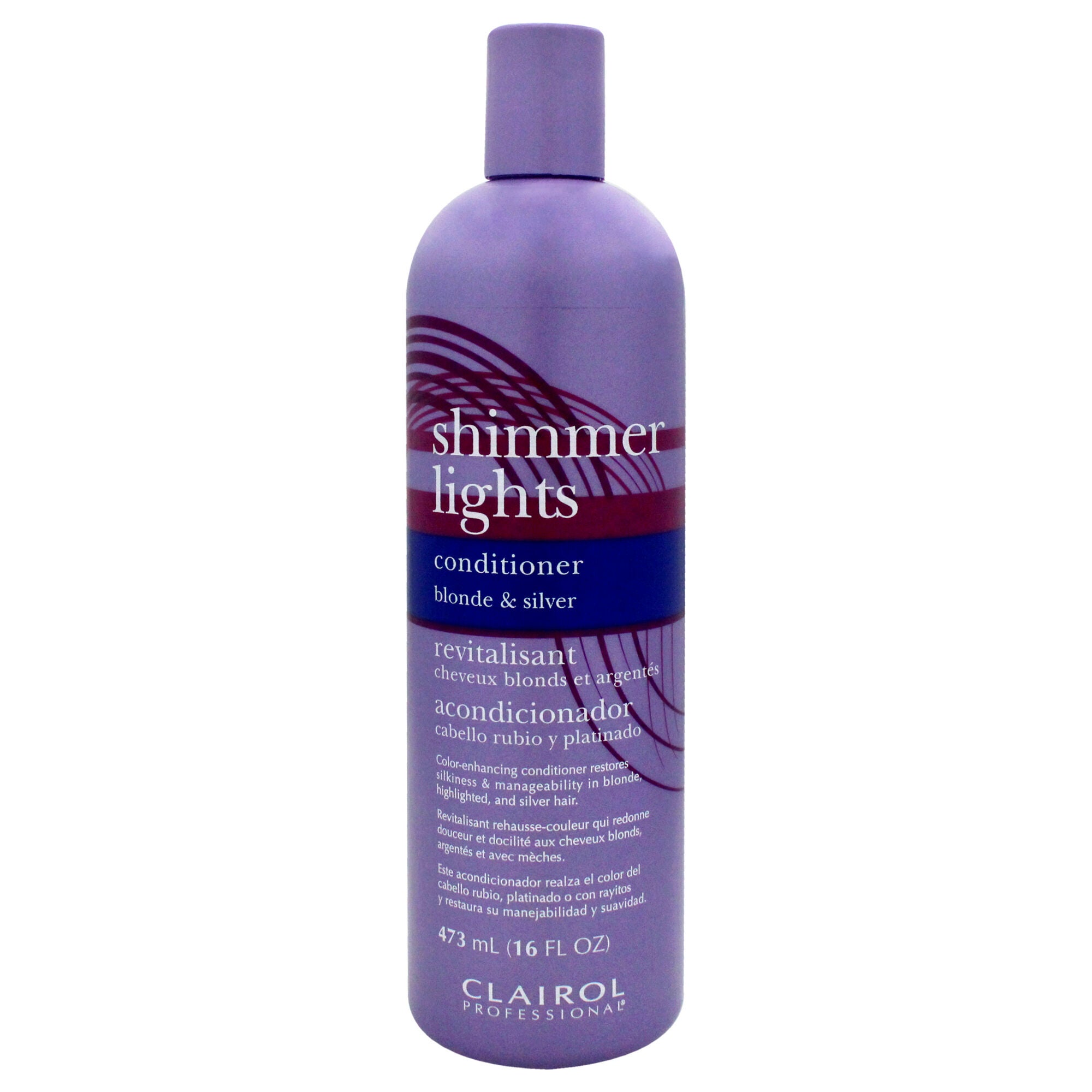 Shimmer Lights Blonde and Silver Conditioner by Clairol for Unisex - 16 oz Conditioner, See Description, hi-res image number 0