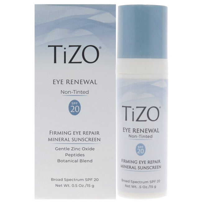 Eye Renewal Non-Tinted SPF 20 by Tizo for Women - 0.5 oz Sunscreen, NA, hi-res image number null