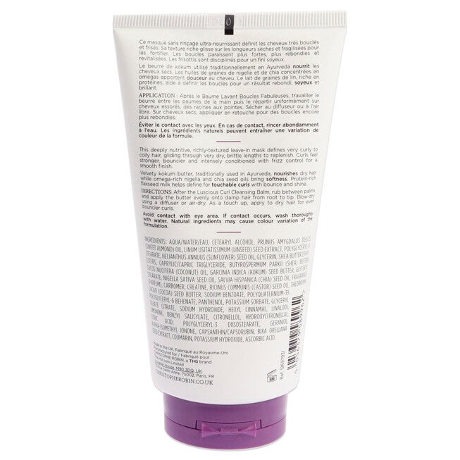 Luscious Curl Defining Butter by Christophe Robin for Unisex - 5 oz Cream, NA, alternate image number null