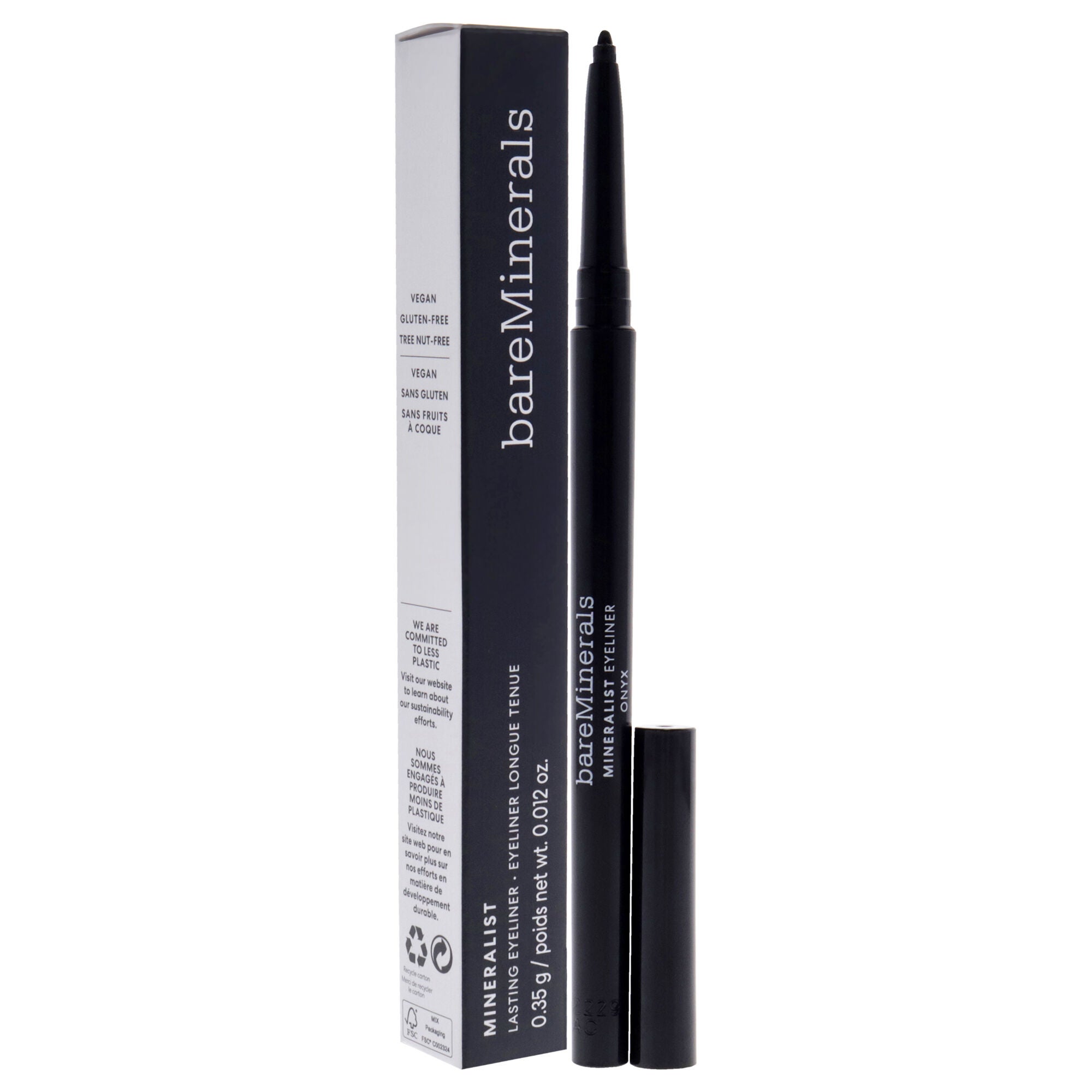 Mineralist Lasting Eyeliner - Onyx by bareMinerals for Women - 0.012 oz Eyeliner, See Description, alternate image number 2