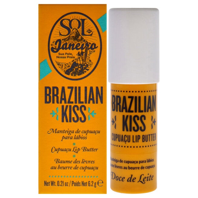 Brazilian Kiss Cupuacu Lip Butter by Sol de Janeiro for Unisex - 0.21 oz Lip Balm, NA, hi-res image number null