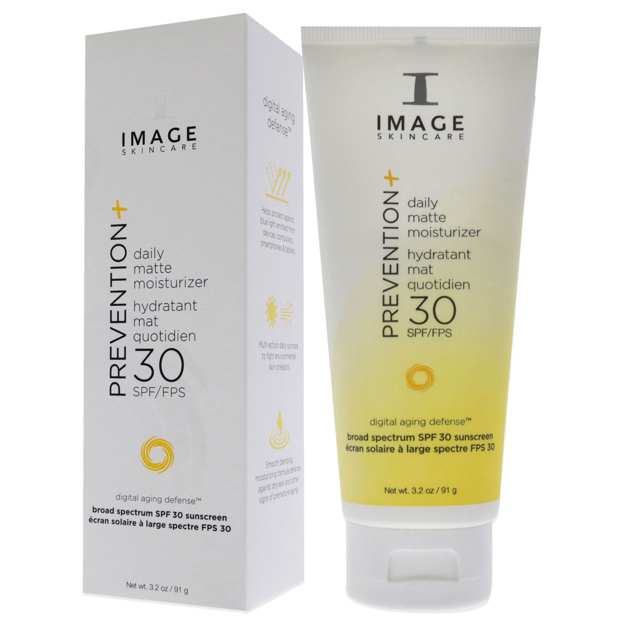 Prevention Plus Daily Matte Moisturizer SPF 30 by Image for Unisex - 3.2 oz Sunscreen, See Description, alternate image number 3