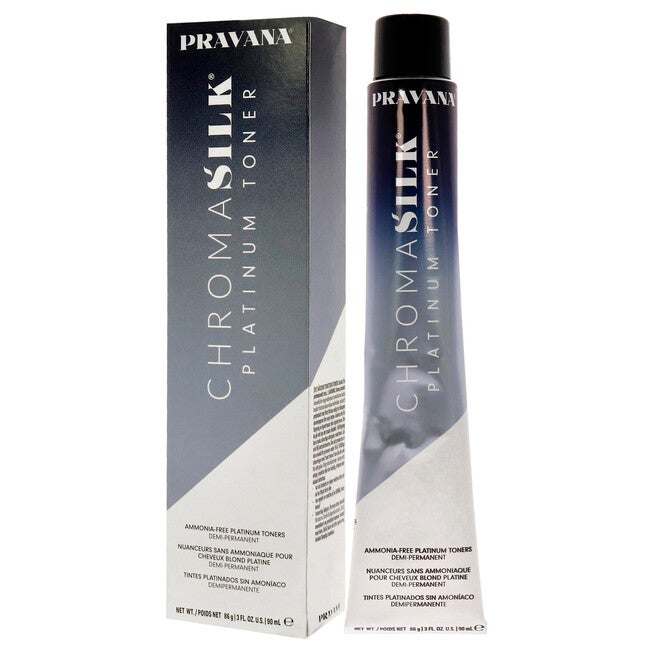 ChromaSilk Platinum Toner - Platinum Sand by Pravana for Unisex - 3 oz Hair Color, NA, alternate image number null