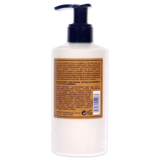 Shea Butter Rich Body Lotion by LOccitane for Unisex - 8.4 oz Body Lotion, , alternate image number null