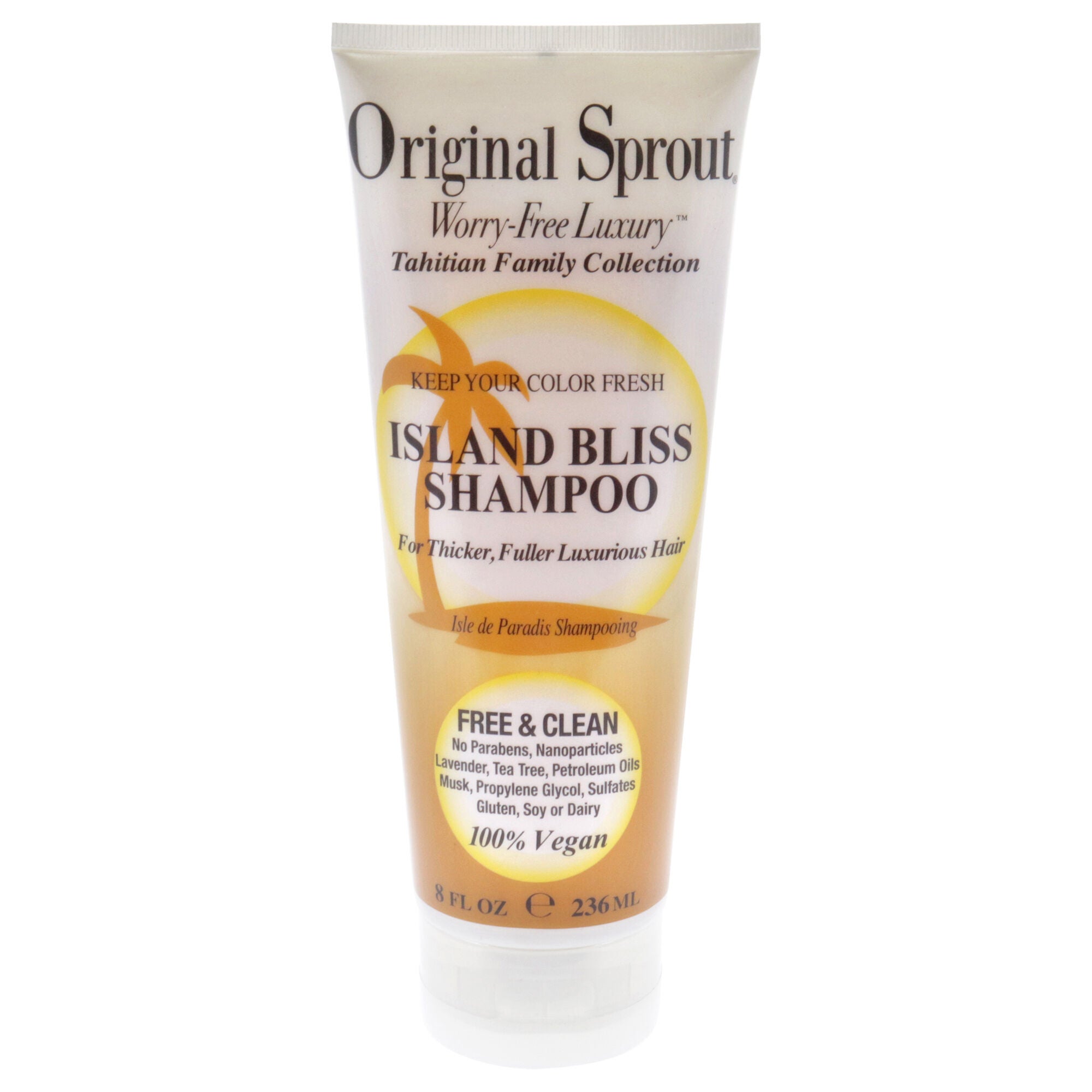 Island Bliss Shampoo by Original Sprout for Unisex - 8 oz Shampoo, See Description, hi-res image number 0