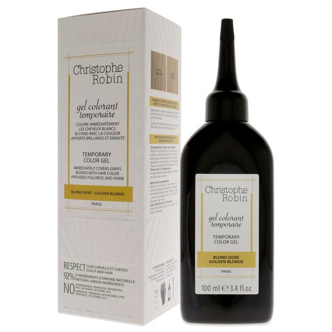 Temporary Color Gel - Golden Blonde by Christophe Robin for Unisex - 3.4 oz Hair Color, , alternate image number null