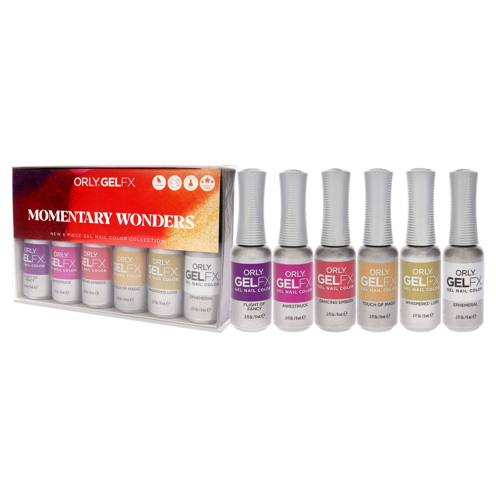 Momentary Wonders Gel Fx Nail Color by Orly for Women - 6 x 0.3 oz Nail Polish, , alternate image number 8