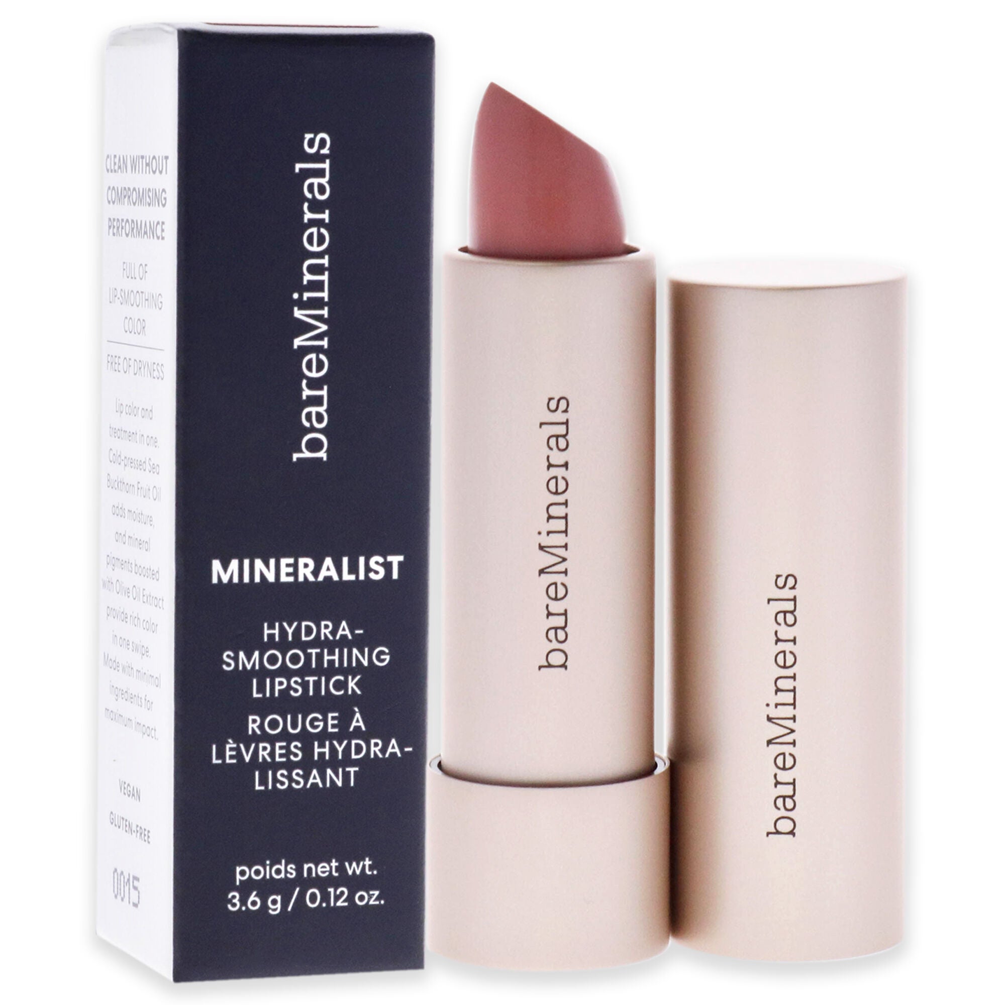 Mineralist Hydra-Smoothing Lipstick - Insight by bareMinerals for Women - 0.12 oz Lipstick, , alternate image number 7