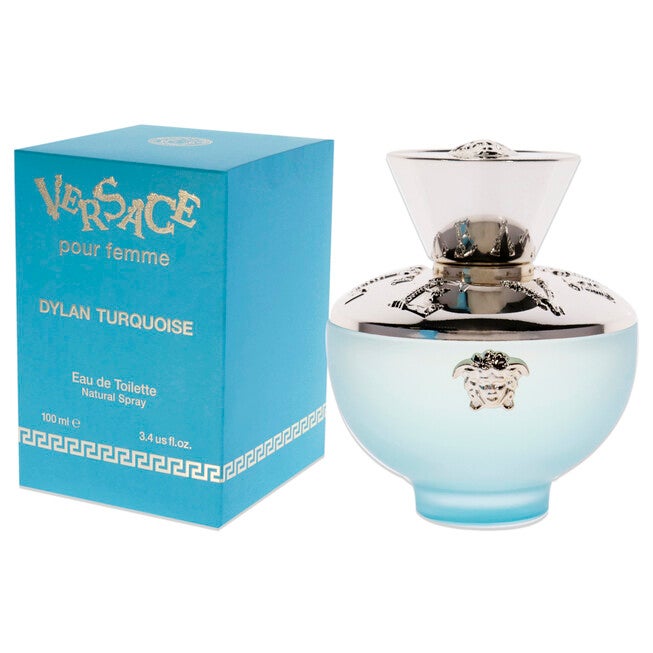 Dylan Turquoise Pour Femme by Versace for Women - 3.4 oz EDT Spray, , alternate image number null