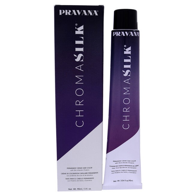 ChromaSilk Creme Hair Color - 5N Light Brown by Pravana for Unisex - 3 oz Hair Color, NA, hi-res image number null