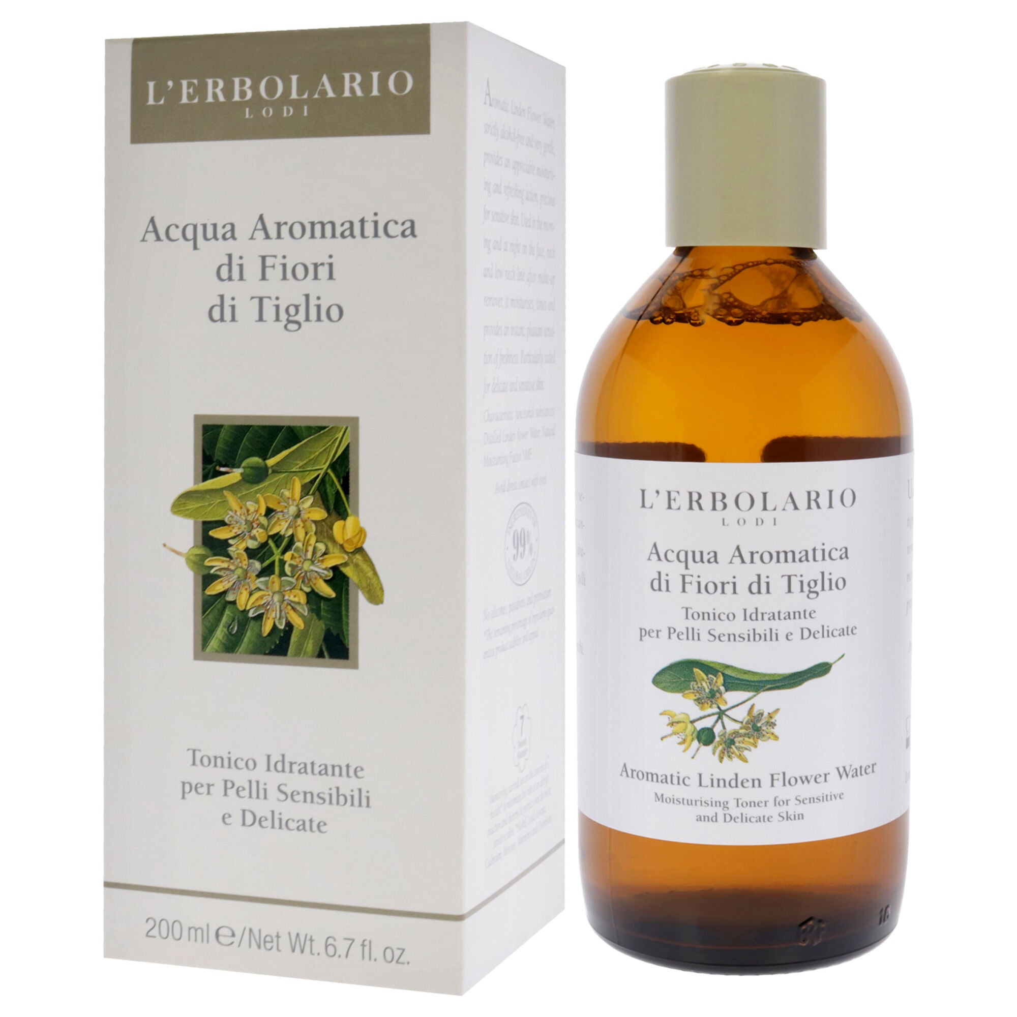 Aromatic Water - Linden Flower by LErbolario for Women - 6.7 oz Toner, See Description, alternate image number 3