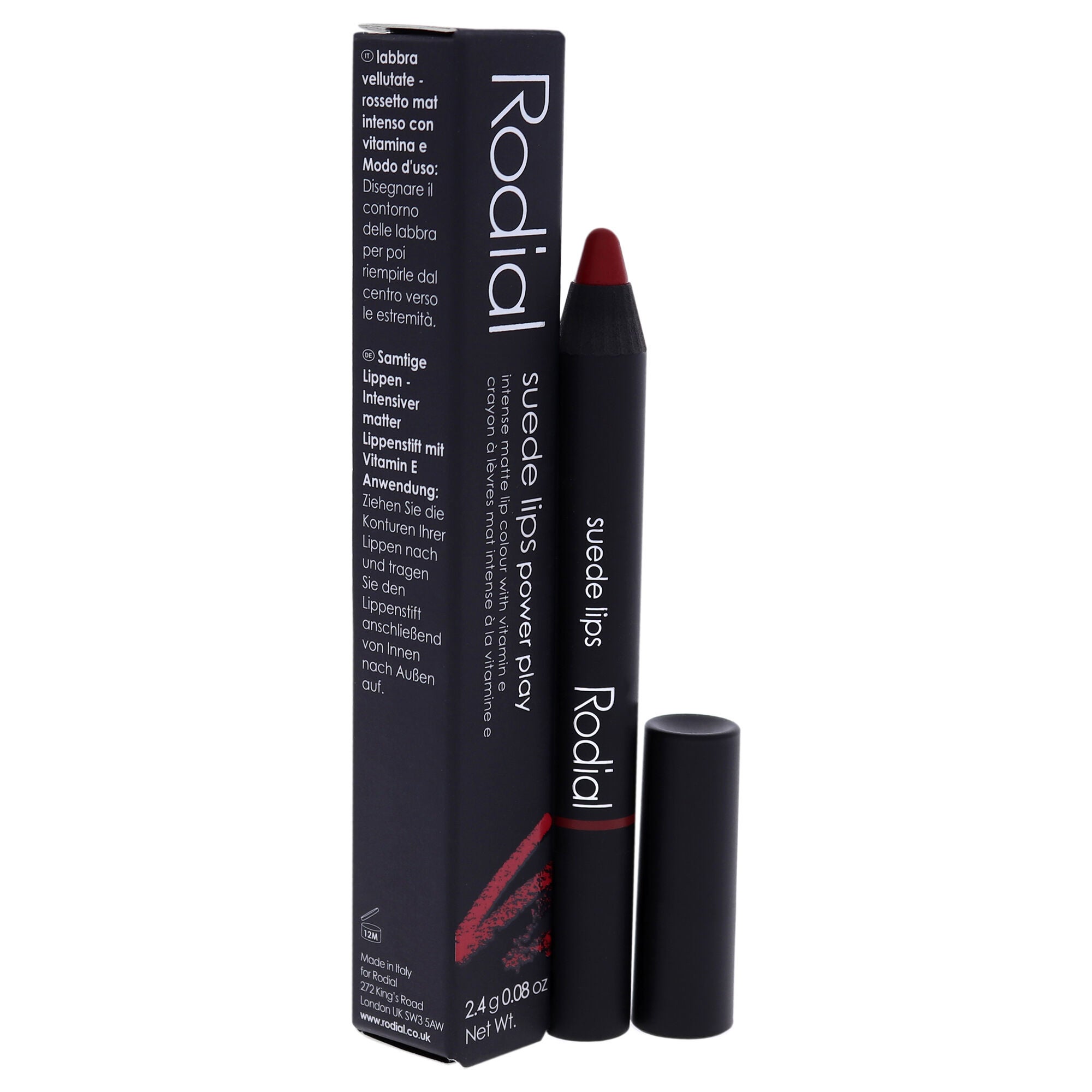 Suede Lips - Power Play by Rodial for Women - 0.08 oz Lipstick, See Description, alternate image number 1