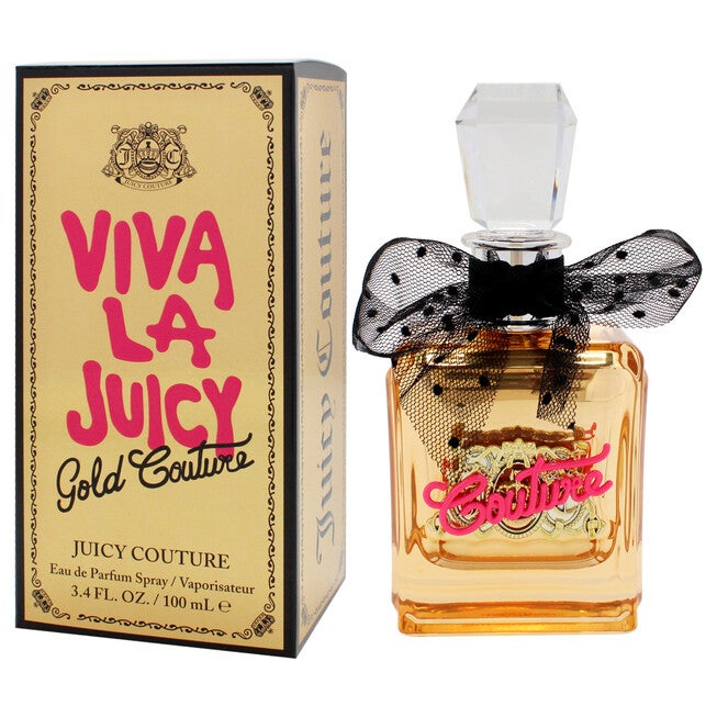 Viva La Juicy Gold Couture by Juicy Couture for Women - 3.4 oz EDP Spray, See Description, alternate image number 3