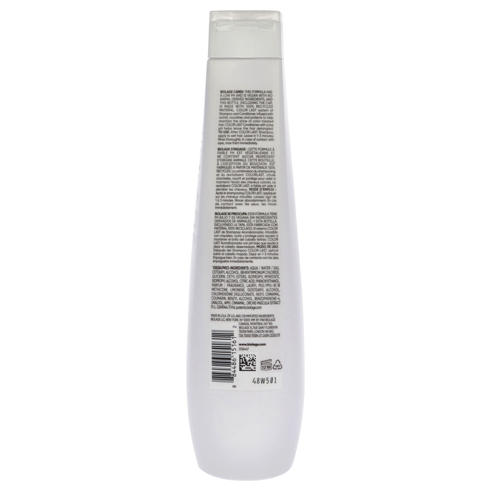 Biolage ColorLast Conditioner by Matrix for Unisex - 13.5 oz Conditioner, , alternate image number 3