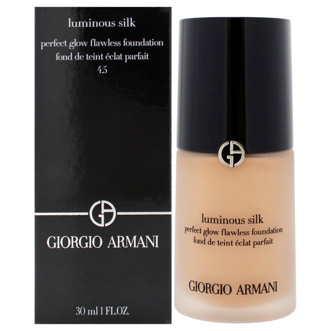 Luminous Silk Foundation - # 4.5 Light/Neutral by Giorgio Armani for Women - 1 oz Foundation, NA, hi-res image number null