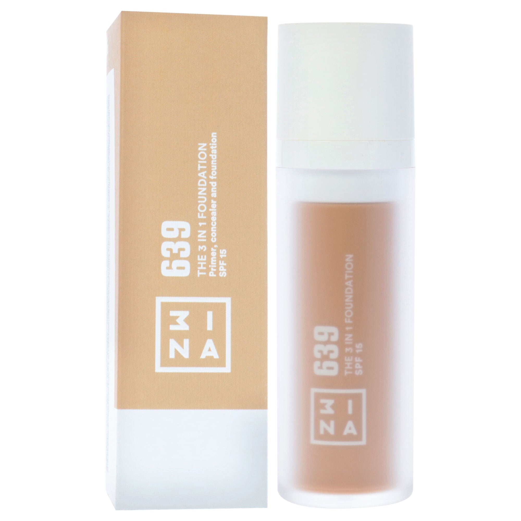 The 3-In-1 Foundation SPF 15 - 639 by 3INA for Women - 1.01 oz Foundation, See Description, alternate image number 1