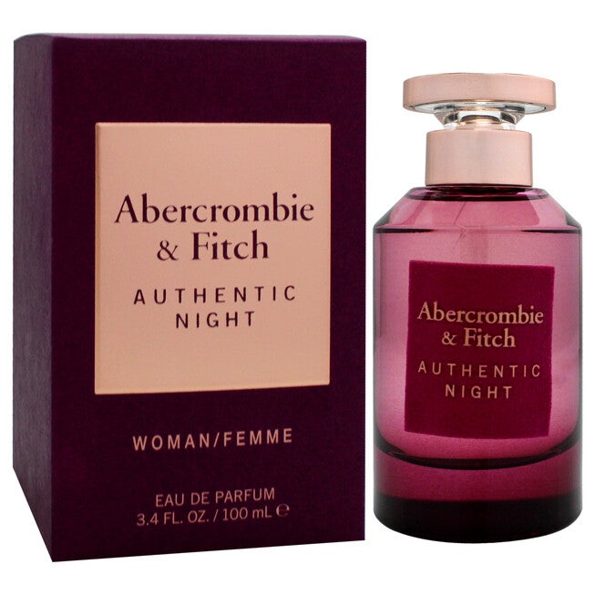 Authentic Night by Abercrombie and Fitch for Women - 3.4 oz EDP Spray, See Description, alternate image number 2