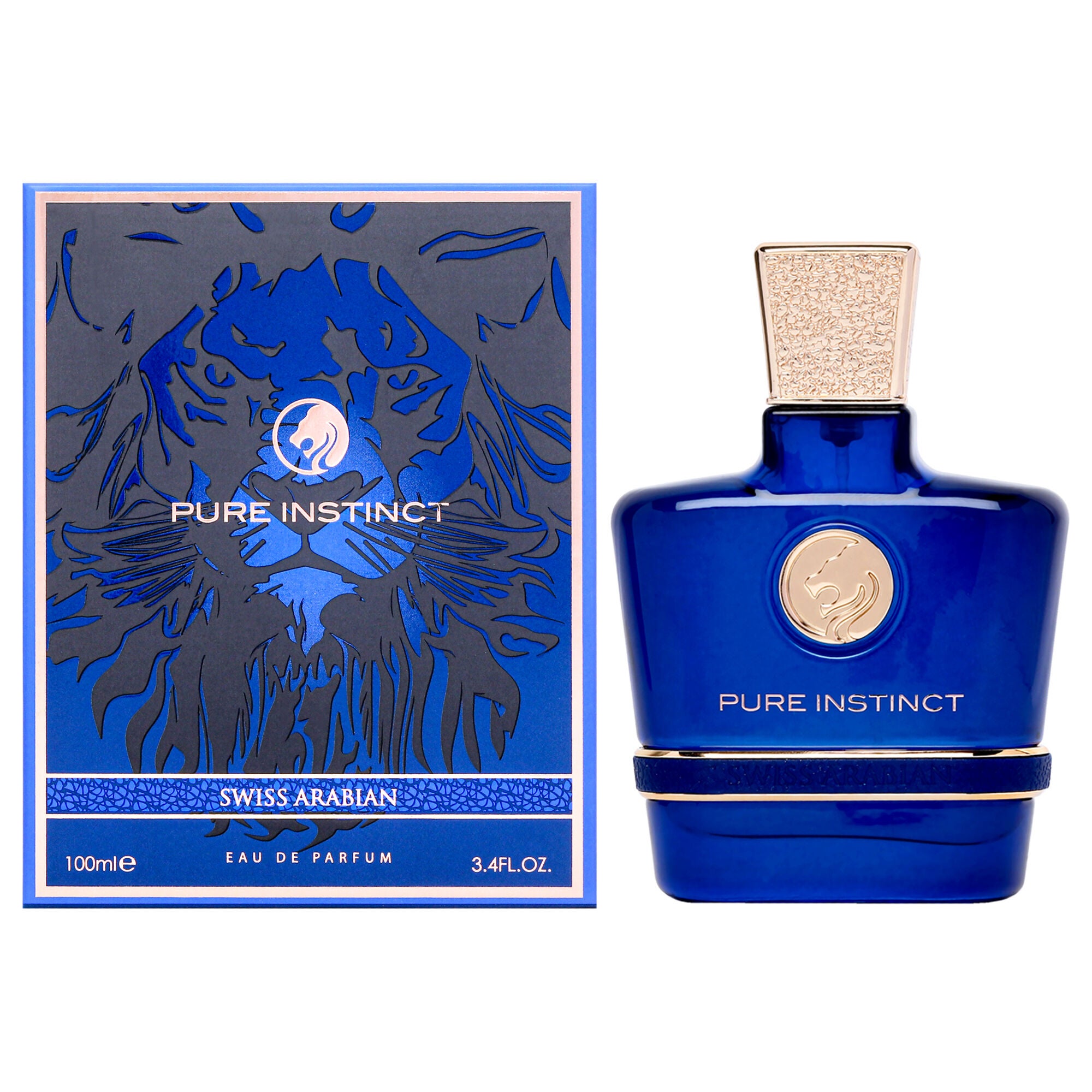 Pure Instinct by Swiss Arabian for Men - 3.4 oz EDP Spray, See Description, hi-res image number 0