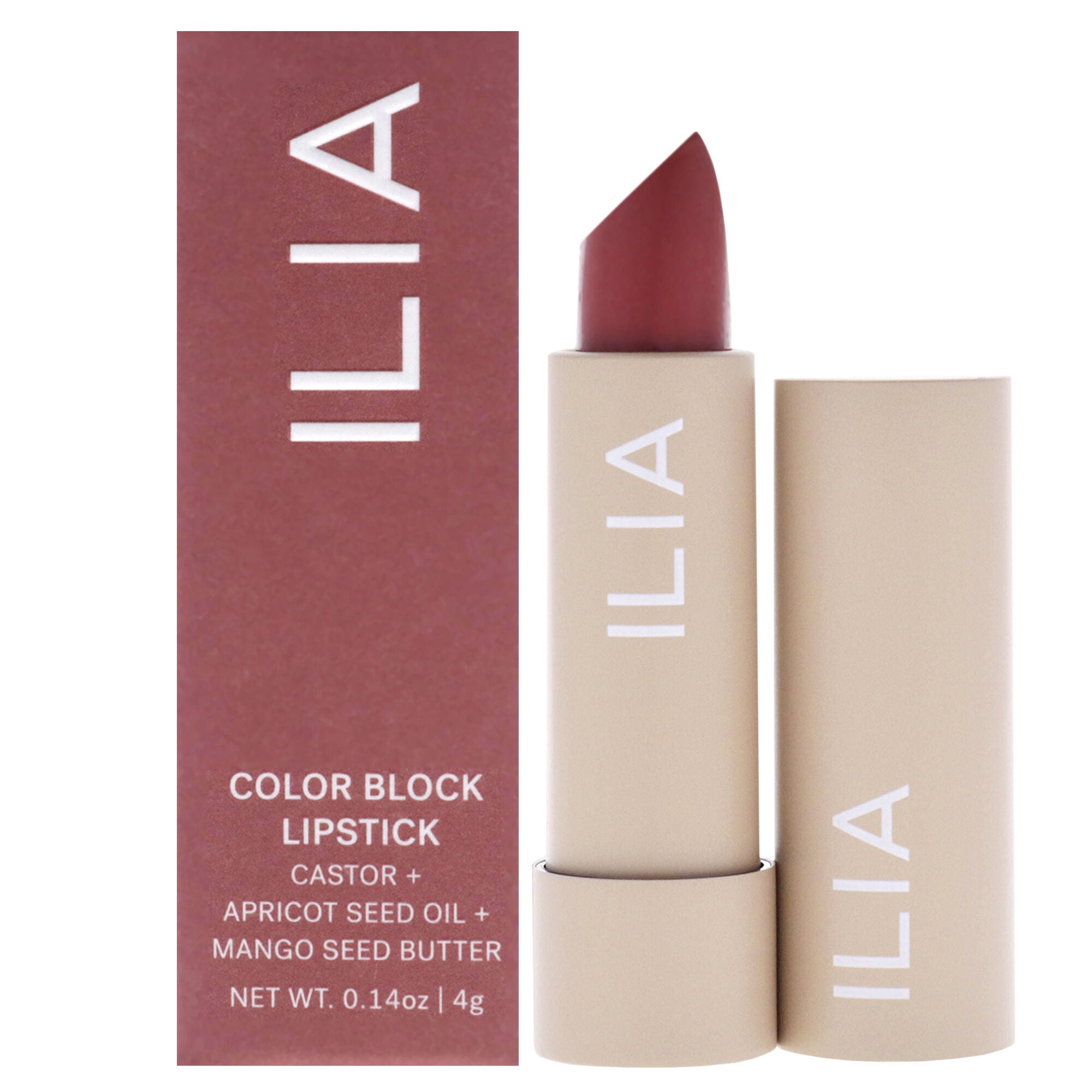 Color Block Lipstick - Cinnabar by ILIA Beauty for Women - 0.14 oz Lipstick, See Description, hi-res image number 0