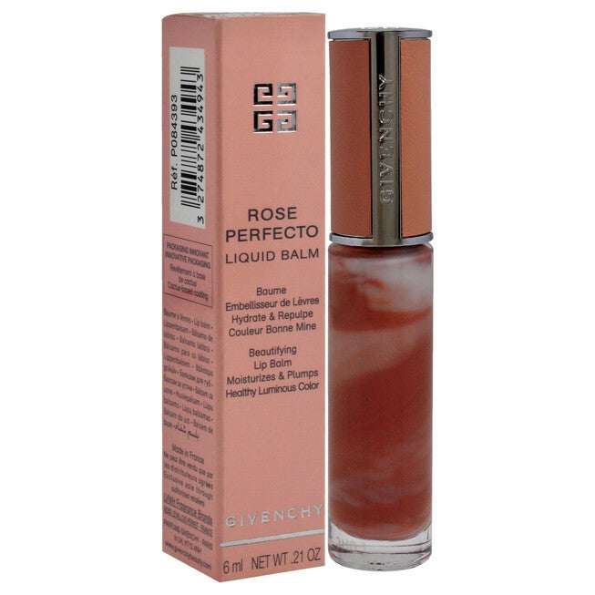Rose Perfecto Tinted Liquid Lip Balm - N110 Milky Nude by Givenchy for Women - 0.2 oz Lip Balm, NA, alternate image number null