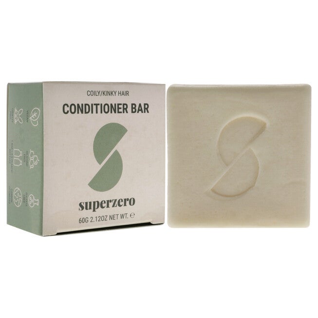 Conditioner Bar - Coily-Kinky Hair by Superzero for Unisex - 2.12 oz Conditioner, , alternate image number null