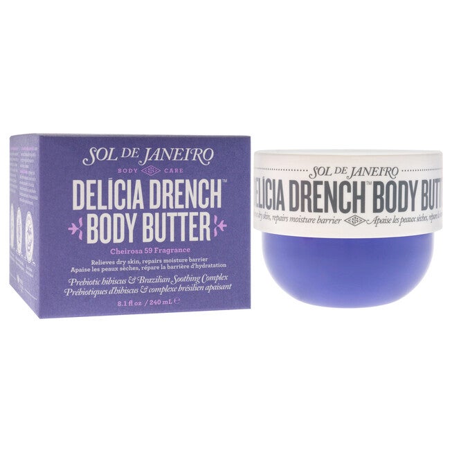 Cheirosa 59 Delicia Drench Body Butter by Sol de Janeiro for Women - 8.1 oz Body Butter, , alternate image number null