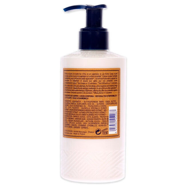 Shea Butter Rich Body Lotion by LOccitane for Unisex - 8.4 oz Body Lotion, , alternate image number null
