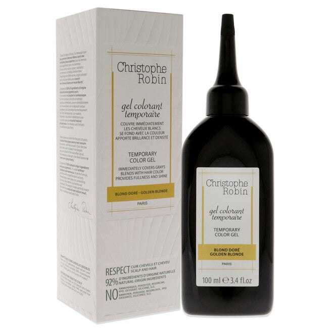 Temporary Color Gel - Golden Blonde by Christophe Robin for Unisex - 3.4 oz Hair Color, NA, alternate image number null