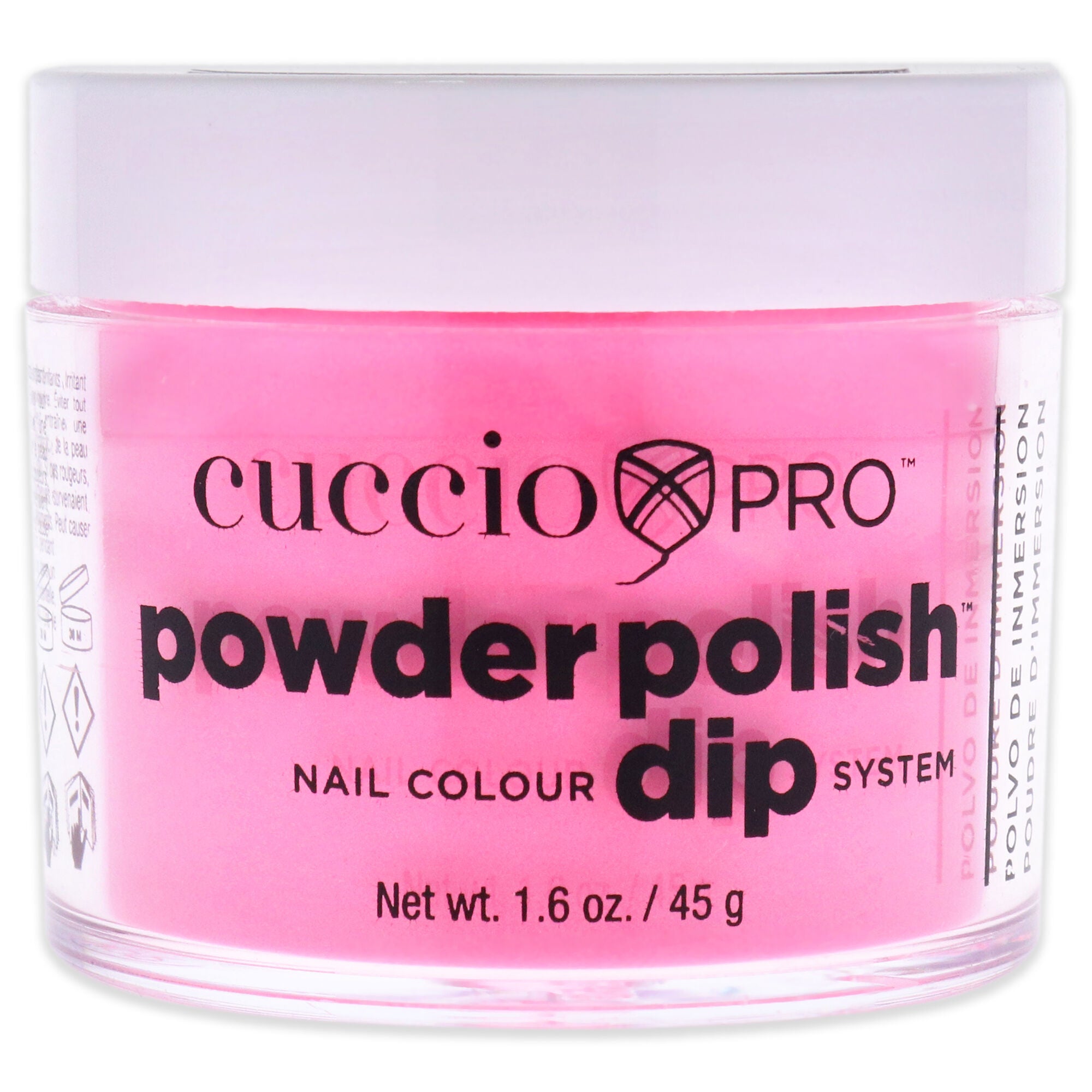 Pro Powder Polish Nail Colour Dip System - Pretty Awesome by Cuccio Colour for Women - 1.6 oz Nail Powder, Pink, hi-res image number 0