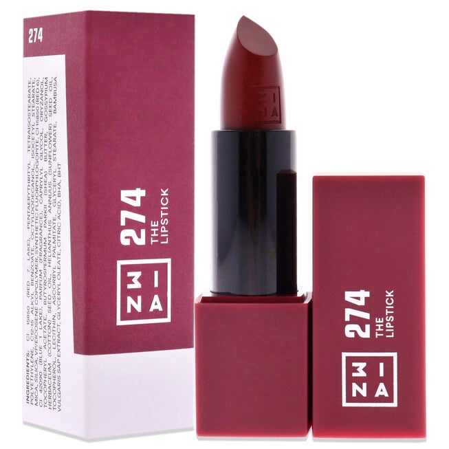 The Lipstick - 274 Perfect Ruby Red by 3INA for Women - 0.16 oz Lipstick, NA, alternate image number null