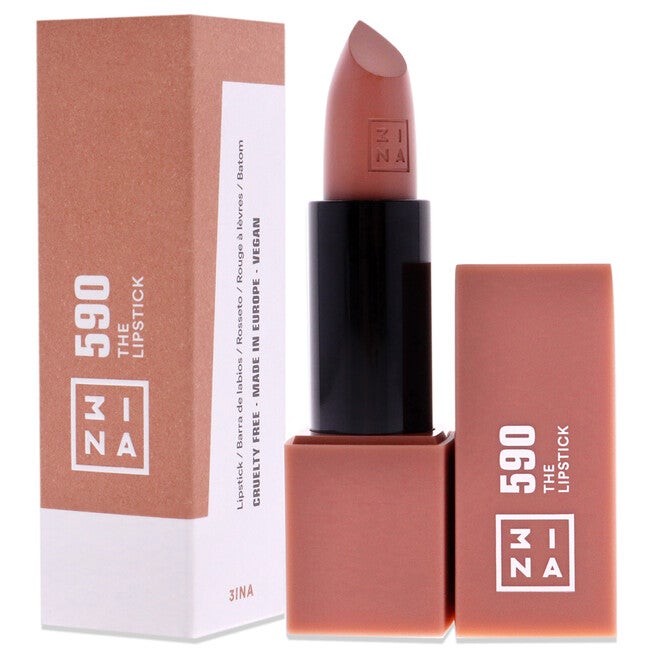 The Lipstick - 590 Warm Nude by 3INA for Women - 0.16 oz Lipstick, , alternate image number null