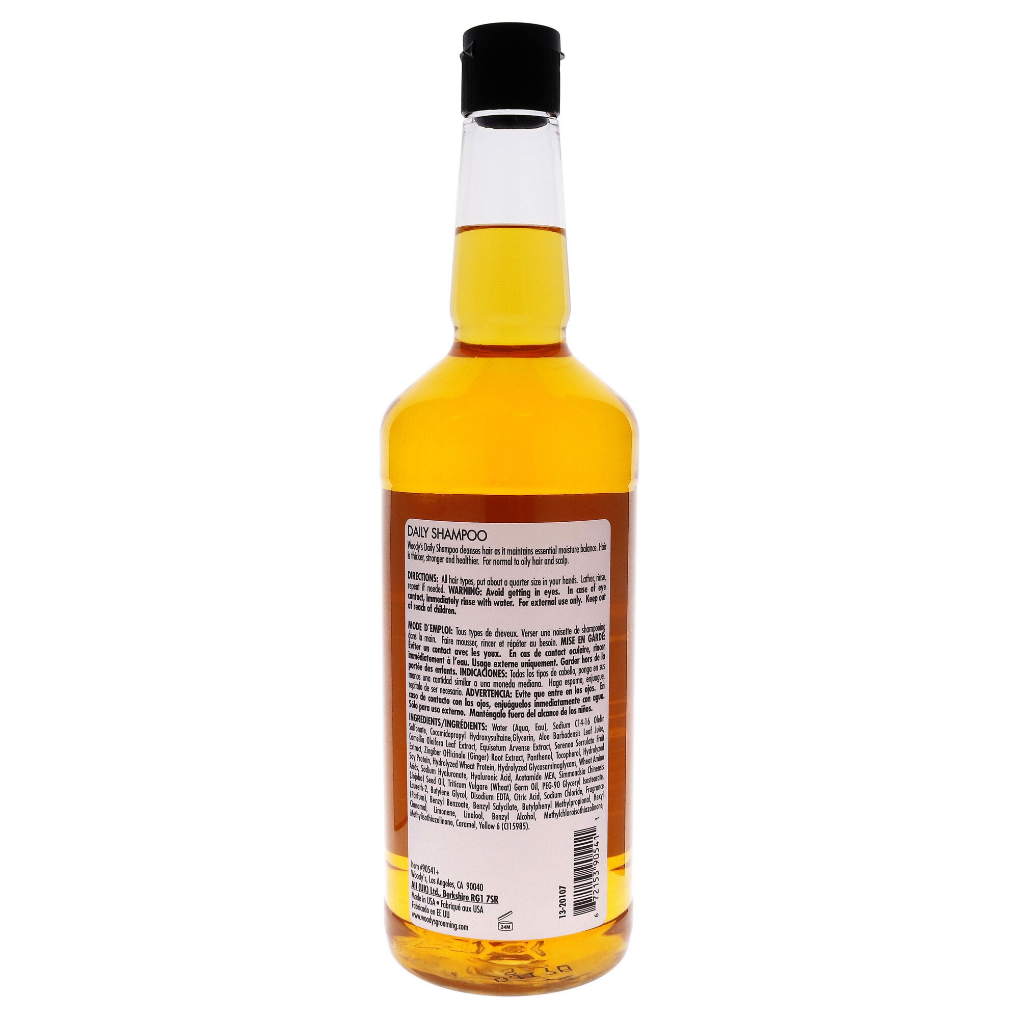 Daily Shampoo by Woodys for Men - 32 oz Shampoo, See Description, alternate image number 2