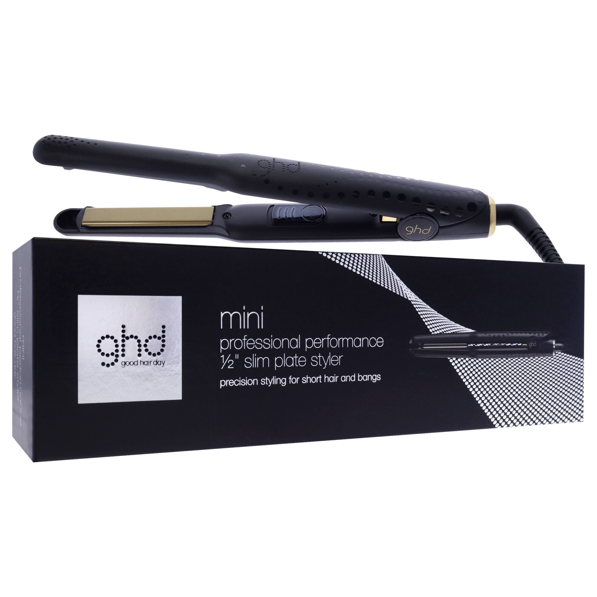 GHD Gold Professional Styler Flat Iron - Black by GHD for Unisex - 0.5 Inch Flat Iron, , alternate image number 7