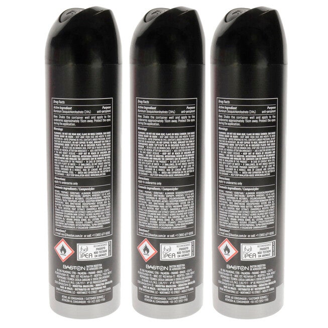 48 Hours Element Antiperspirant Deodorant - Vulcan by Above for Men - 3.17 oz Deodorant Spray - Pack of 3, , alternate image number null