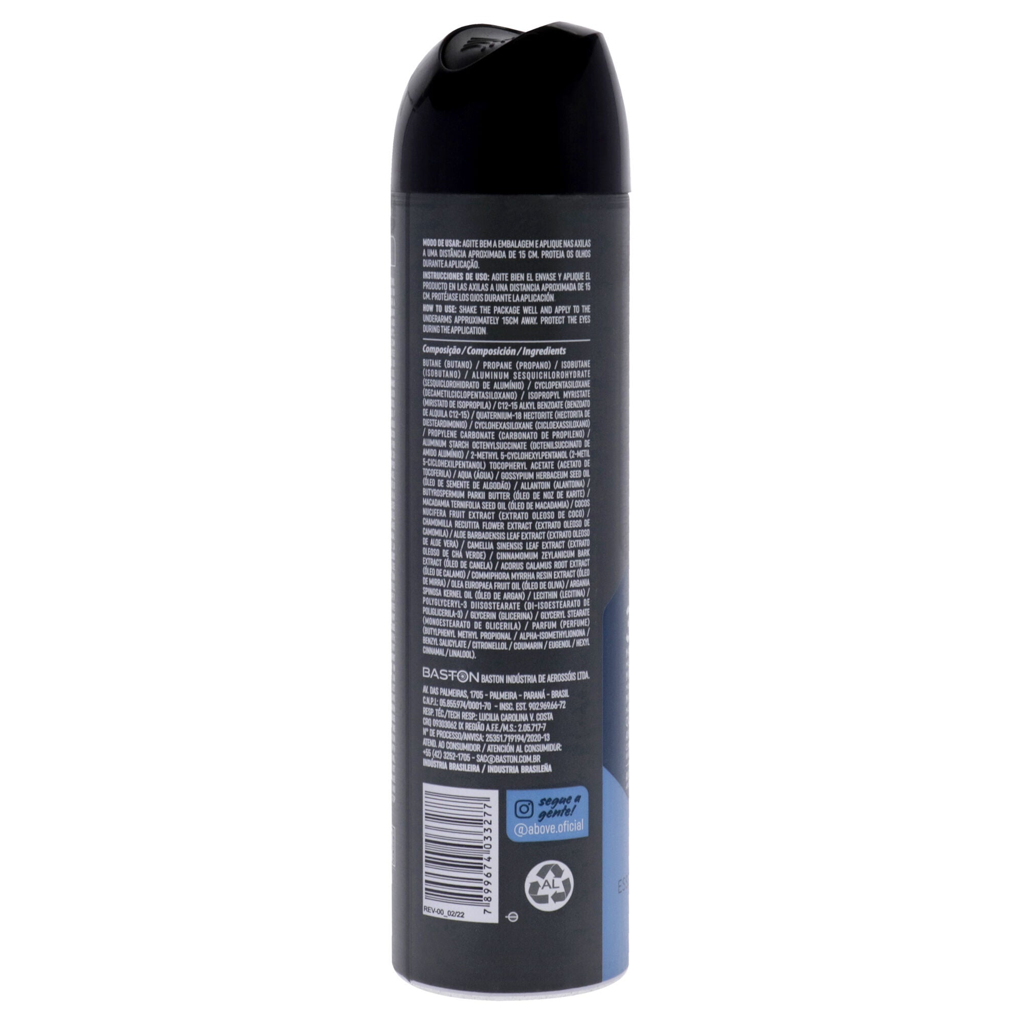 72 Hours Antiperspirant Deodorant - Derma Clinical by Above for Men - 3.17 oz Deodorant Spray, , alternate image number 3