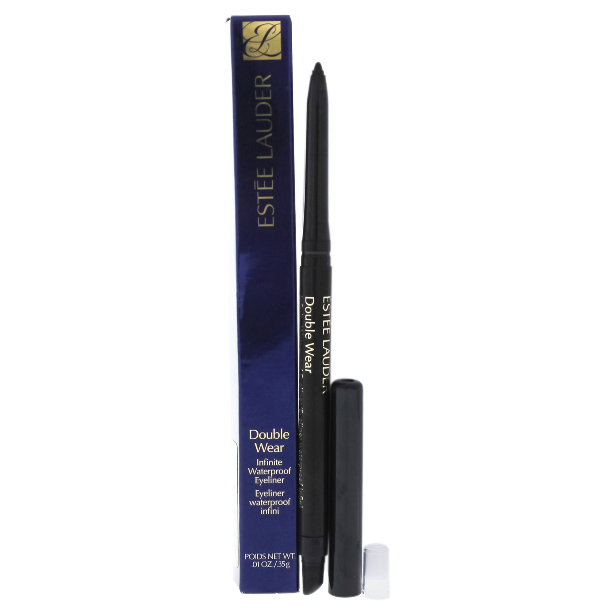 Double Wear Infinite Waterproof Eyeliner - # 01 Kohl Noir by Estee Lauder for Women - 0.01 oz Eyeliner, See Description, hi-res image number 0